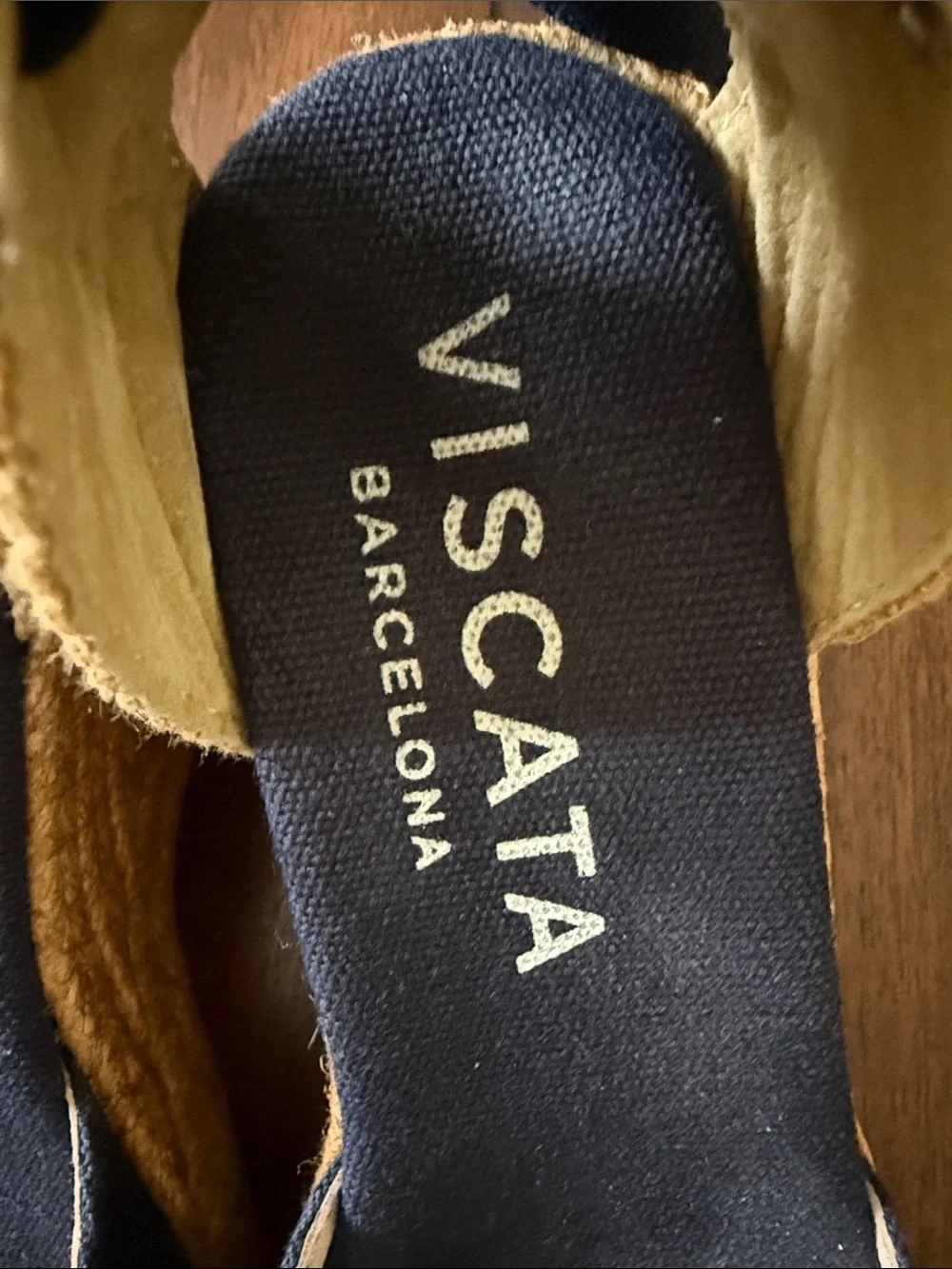 Sagaro Canvas Espadrille Wedges organic cotton Sz Eu‎ 38 US 7